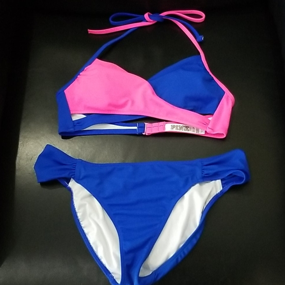 "PINK" Victoria Secret two piece swimsuit - Picture 1 of 4